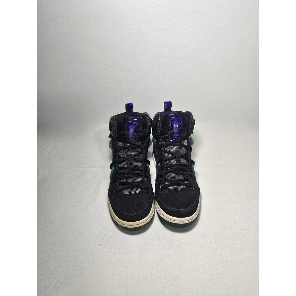 Air Jordan Flight TR 97 Mid ‘Black Grape Purple New Emerald 4Y